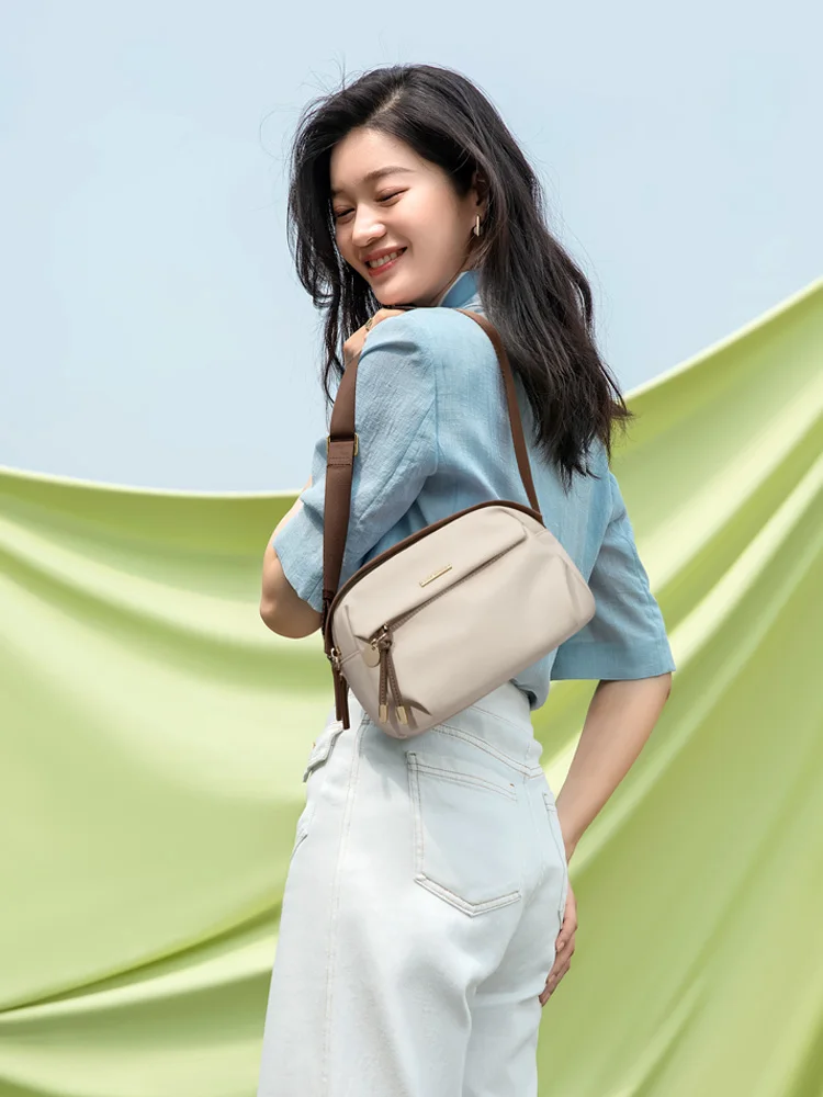 GOLF torby na ramię typu crossbody dla kobiet mała torba krzyżowa na co dzień damska nylonowa wodoodporna damska mini torba typu crossbody z wieloma kieszeniami — zdjęcie 2