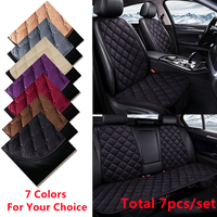 SJ Universal Car Seat Cushion Covers Protector Front & Rear Auto Chair Mat For MG Morris Garages MG3 MG5 MG6 MG7 HS ZS MG ONE