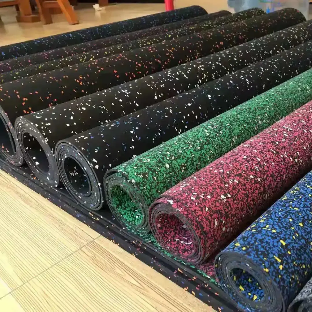 Высококачественное напольное покрытие из EPDM, толщина 3-12 мм, ширина 1/1,25 м, длина на заказ, резиновые коврики для спортзалов, индивидуальные размеры.
