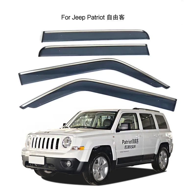 

Suitable for Jeep Patriot Rain Guards thickened injection molded window rain guards for JEEP Patriot Rain Guards