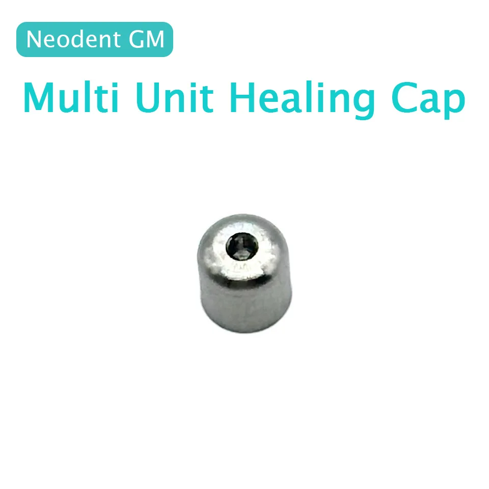 10Pcs/Set Neodent GM Multi Unit Healing Cap Dental Implant Protection Cap Healing Abutment Titanium Prosthetic Components