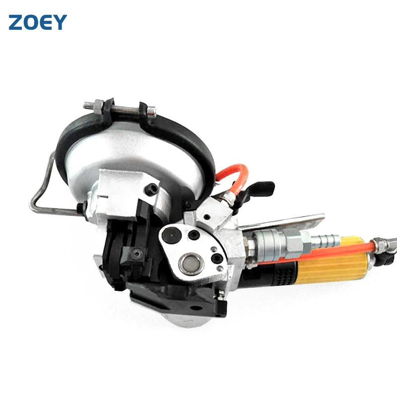 Pneumatic Steel Strapping Machine Metal Balers Packing Banding Tool for 3/4