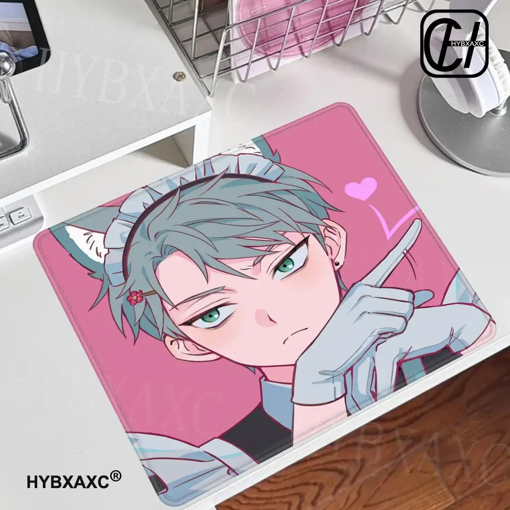 

HYBXAXC Funny Alien Stage Ivan And Till Mousepad Small LockEdge For Gamers Computer Desk Pad Rectangular Anti-slip Rubber 45x40