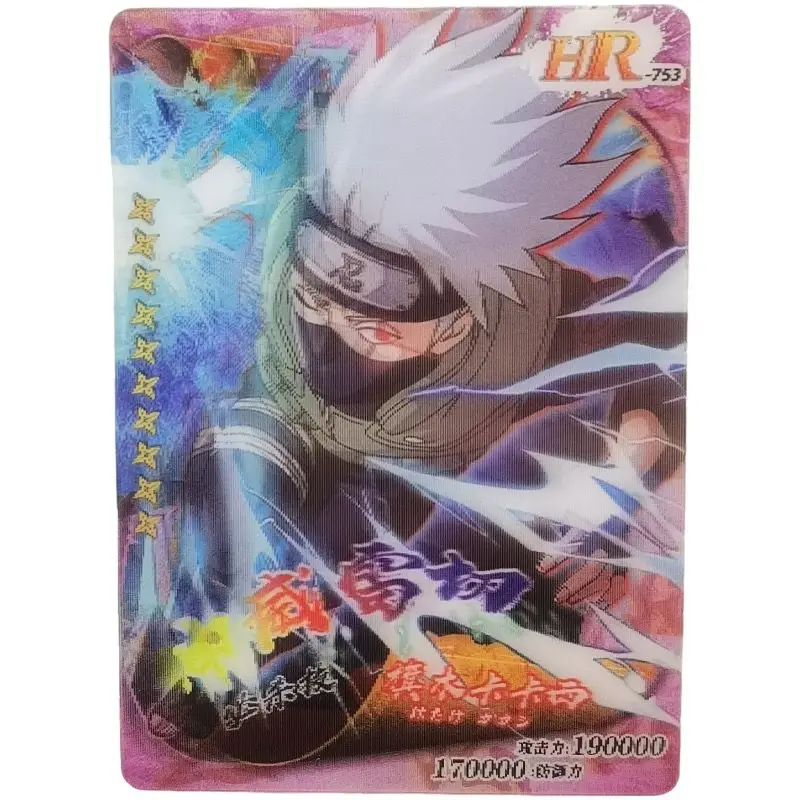 Naruto Hr Series Uchiha Itachi Uchiha Itachi Anime Characters Rare Collection Flash Card Cartoon Toys Christmas Gift