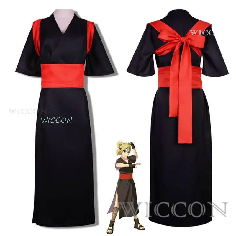 Nara Temari Anime Cosplay Kostuum Halloween Carnaval Pak Halloween Carnaval Feest Verkleed Kleding Feest Kostuums