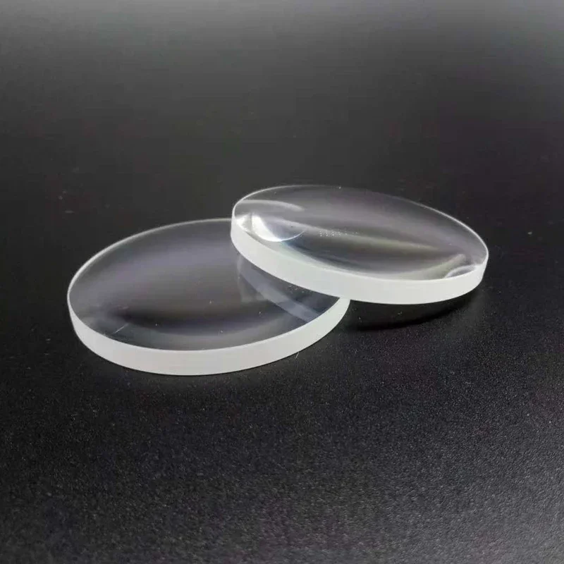 High-Precision Focusing Lens Plano-Convex 1064nmAR Brackets, 30mm Imported Quartz JGS1