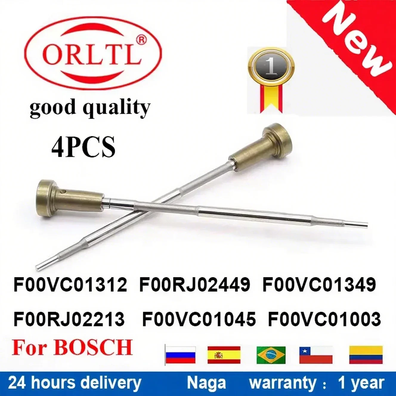 

НОВЫЕ Клапаны управления дизельным двигателем BOSCH (4 шт.) F00VC01312, F00RJ02449, F00VC01045, F00VC01003, F00VC01349, F00RJ02213
