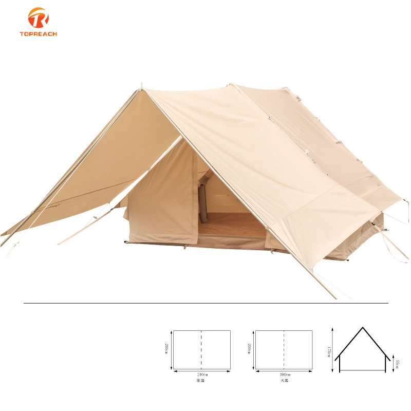 Outdoor Glamping Tent Water Proof Inflatable House Giant Camping Tents For Events