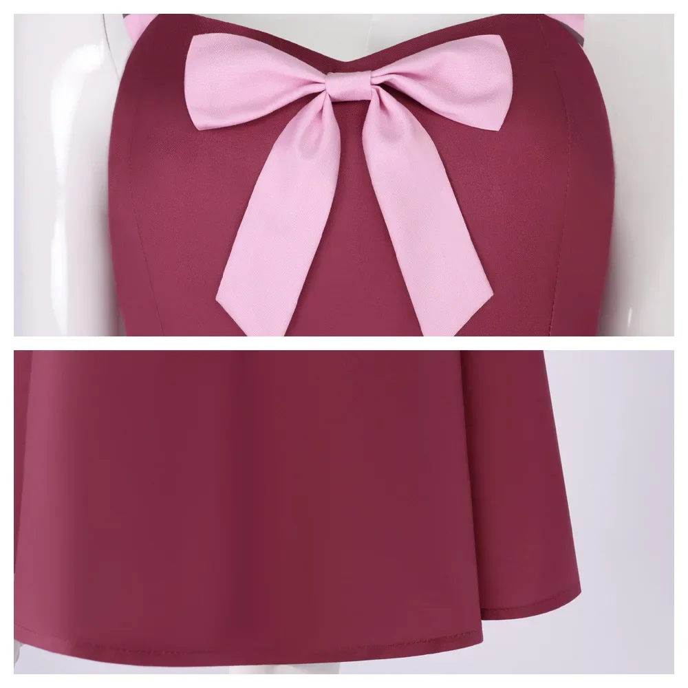 أزياء دي كوسبلاي ميراجان شتراوس، رداء روجز روز، وردي نود، زي موحد دي رول أنيمي، رداء دي فيت دي كرنفال