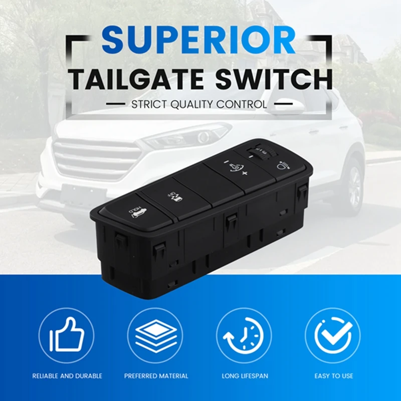 93710-F8400TRY Headlight Height Adjustment/Electric Tail Gate Switch For Hyundai Tucson 2015-2018