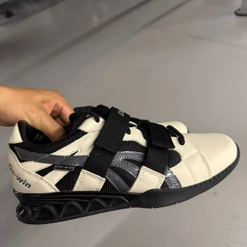 

Classic Brand Squat Hard Pull Shoes for Men Women Beige Indoor Gym Shoes Unisex Comfortable Weight Lifting Shoes