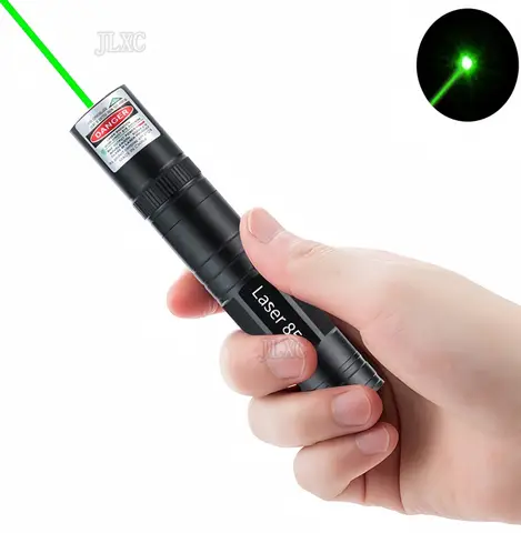 (Do Not Provide Batteries) Mini LED Green Laser Pointer Pet Training Red Dot Flashlight Toys for Pets and Cats Birthday Gifts