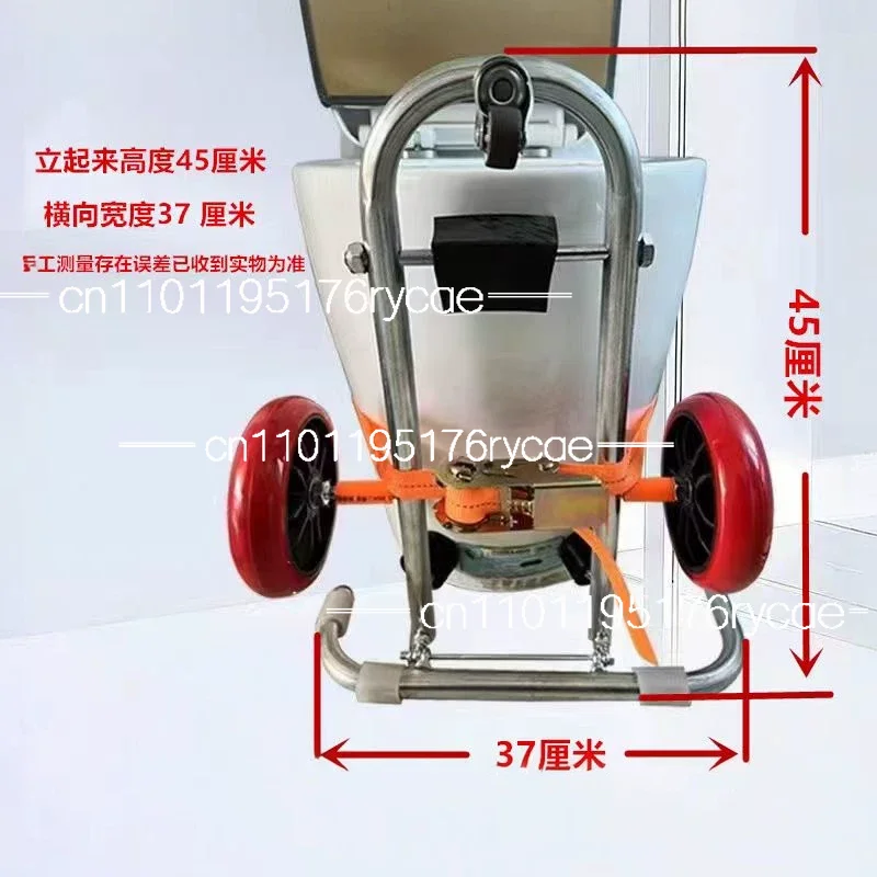 Labor-saving and convenient toilet installation artifact folding cart auxiliary positioning fast and easy movement artifact