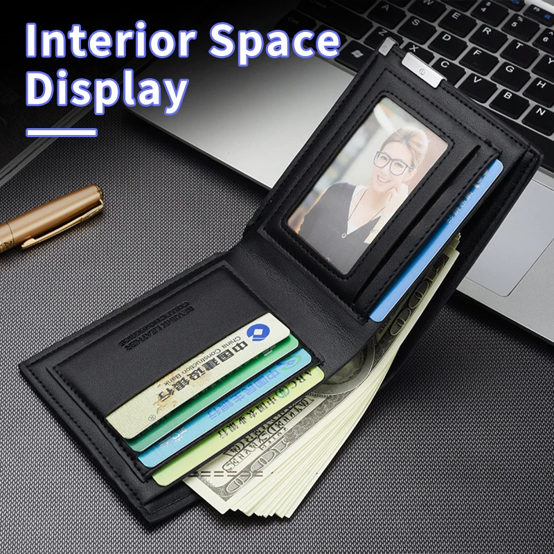 Car Interior Wallet Men Leather Wallets Multi Card Bag For SAAB Scania 93 95 9000 900 9-4X 9-7X 9-2X 9-X 600 99 97 Monster GT750