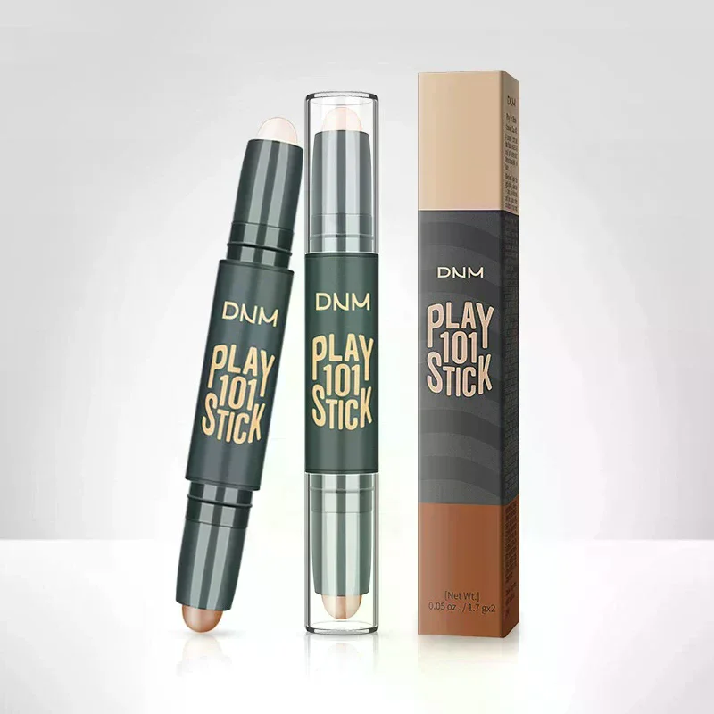 Double-head Makeup Highlighter V Face Concealer Contouring Bronzers Highlighters Pen Cosmetic 3D Makeup Corrector Contour Stick