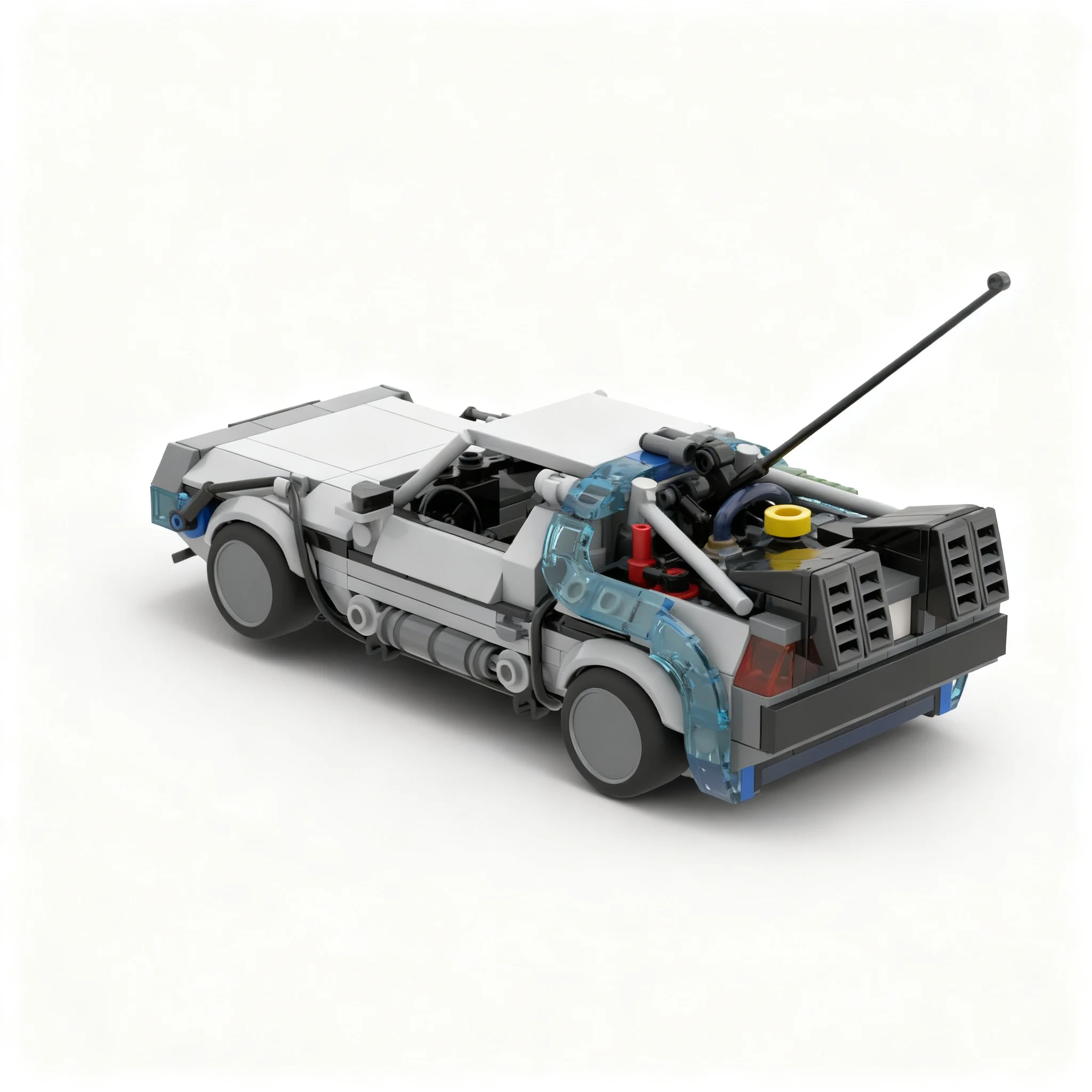 426pcs MOC City Champions ULTIMATE Time Machine Back To The Future Model Building Blocks Architecture Christmas Gift Toy DIY Art