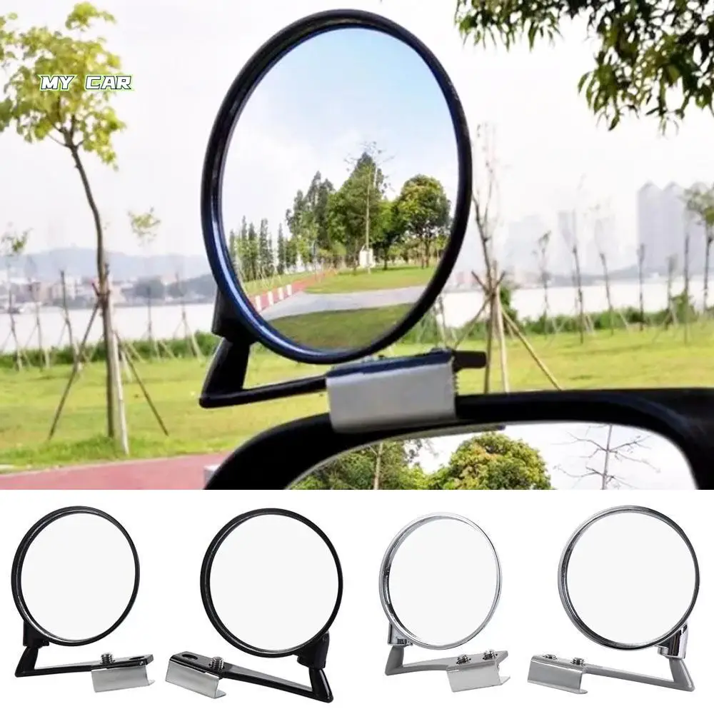 

ABS Car Front Wheel Blind Zone Mirror 360 Degree Adjustable 360 Degree Rotation Rearview Mirror Wide Angle Rotatable