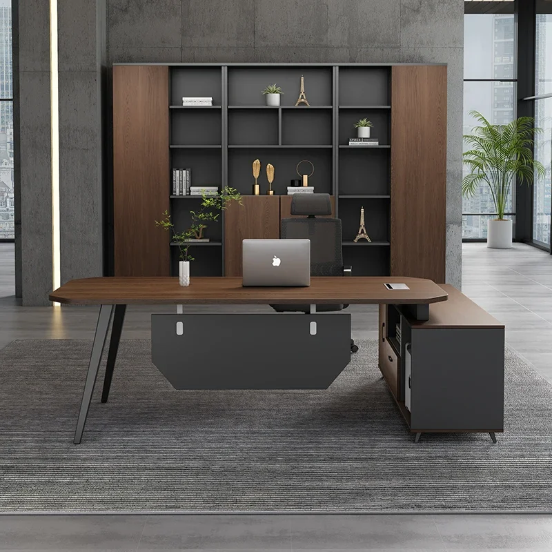 

Luxury Computer Office Desks Corner Wooden Storage Manager Office Desks With Drawers Minimalist Furniture Er Arbeitet LLOD