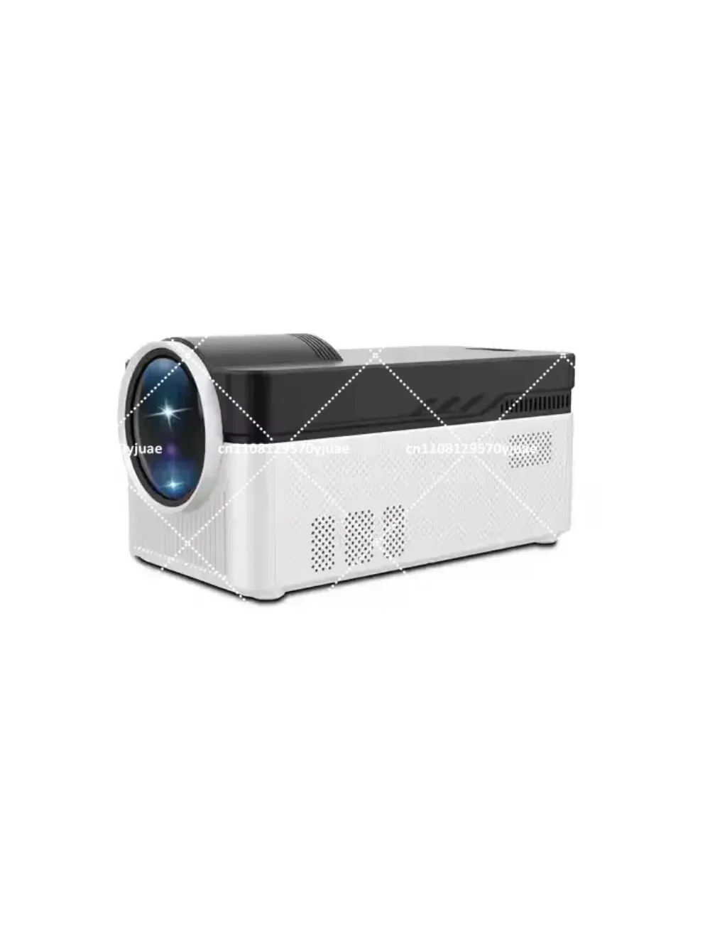 Smart Portable Projector 1080p Video Theater Home 4k Support for Mobile Phone