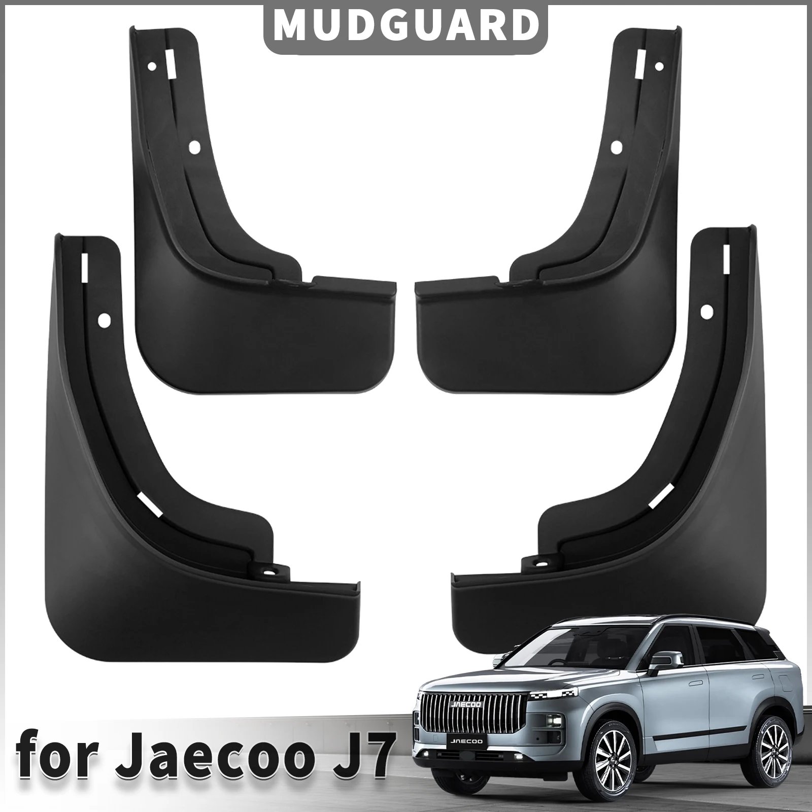 

MudFlaps Accessories for Jaecoo J7 7 2024 2025 2026 Mudguards Mud Flaps Splash Guards Front Rear Wheels Fender Car
