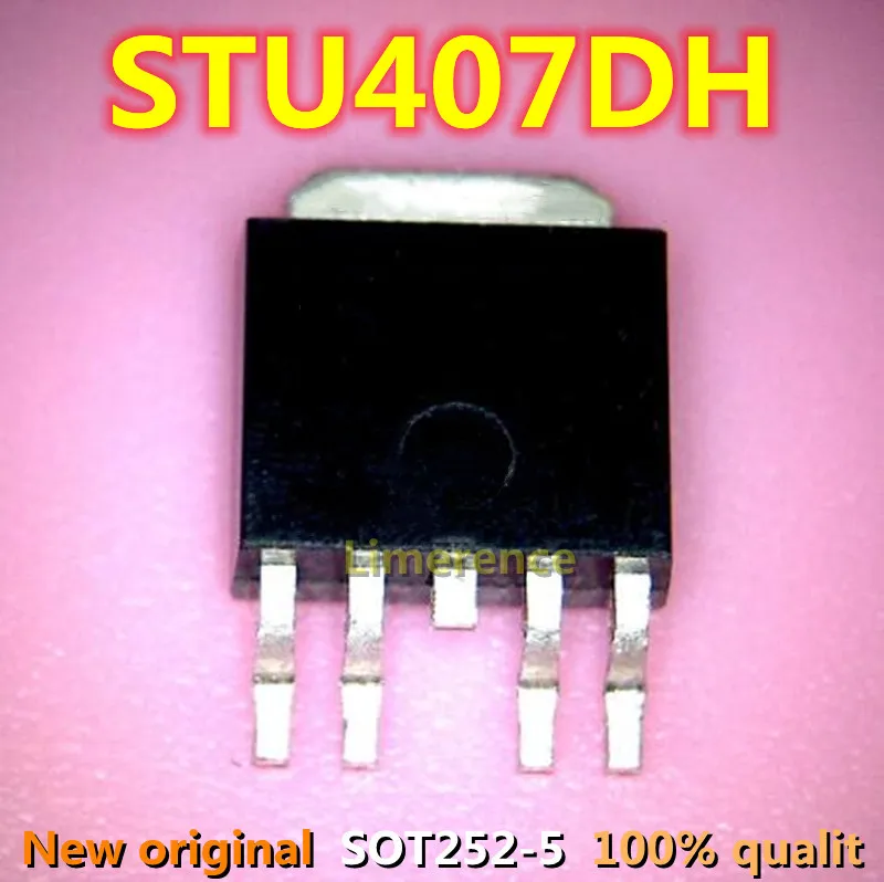5pcs/lot STU407DH STU407D STU407 407D TO-252-4