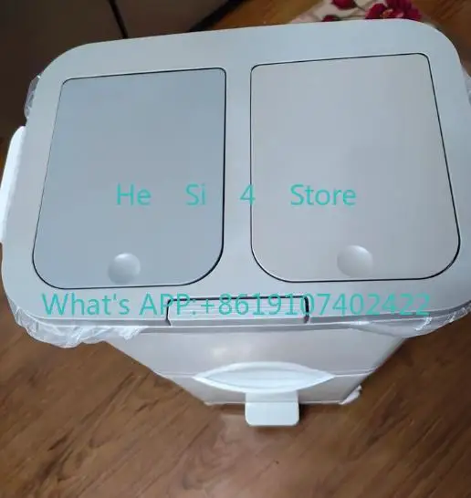 Trash can household large-capacity, high-style removable no-bending classification sanitary bucket