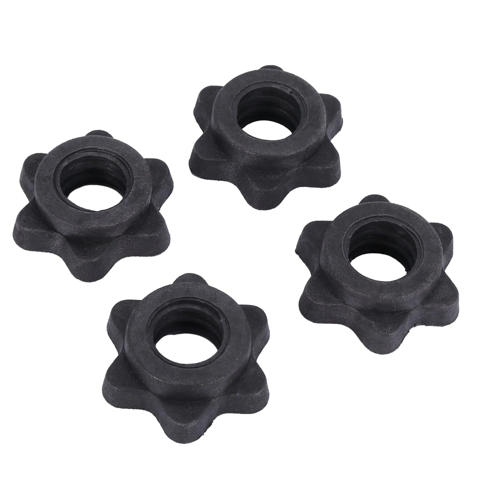 2 أزواج الدمبل عرافة الجوز الدمبل قضيب الجوز سبينلوك الياقات لقضبان الحدائد التدريب الرياضي