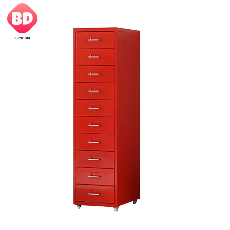 factorg direct drawers nightsand  movable storage cabinet office use steel metal cabinet