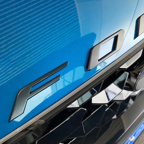 Imagen 2 del producto 3D ABS capó delantero de coche emblema insignia capó Logo cubre letras pegatina para Ford EDGE 2015-2024 accesorios de estilo de coche