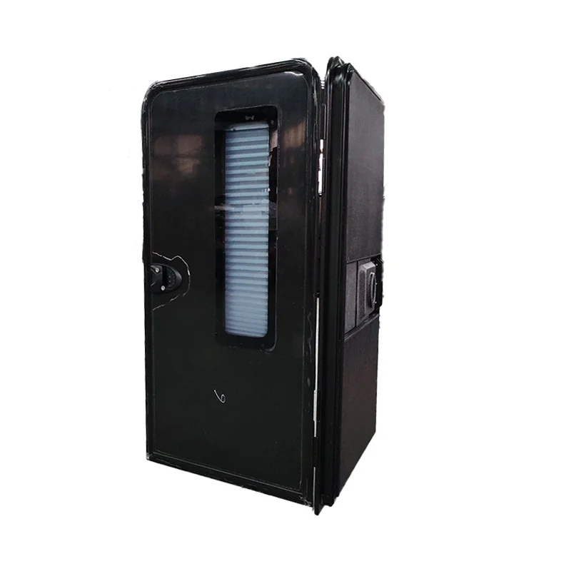 Top-Selling Custom RV Door With Fixed Window Sunshade EPS Insulated Pane For Camper Trailer