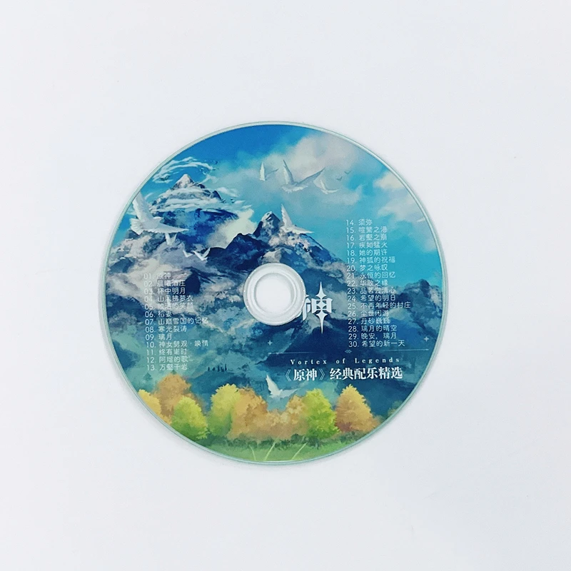 

Оригинальный игровой саундтрек Genshin Impact — 30 лучших OST Tracks Collection ACG Музыкальный компакт-диск в стиле аниме