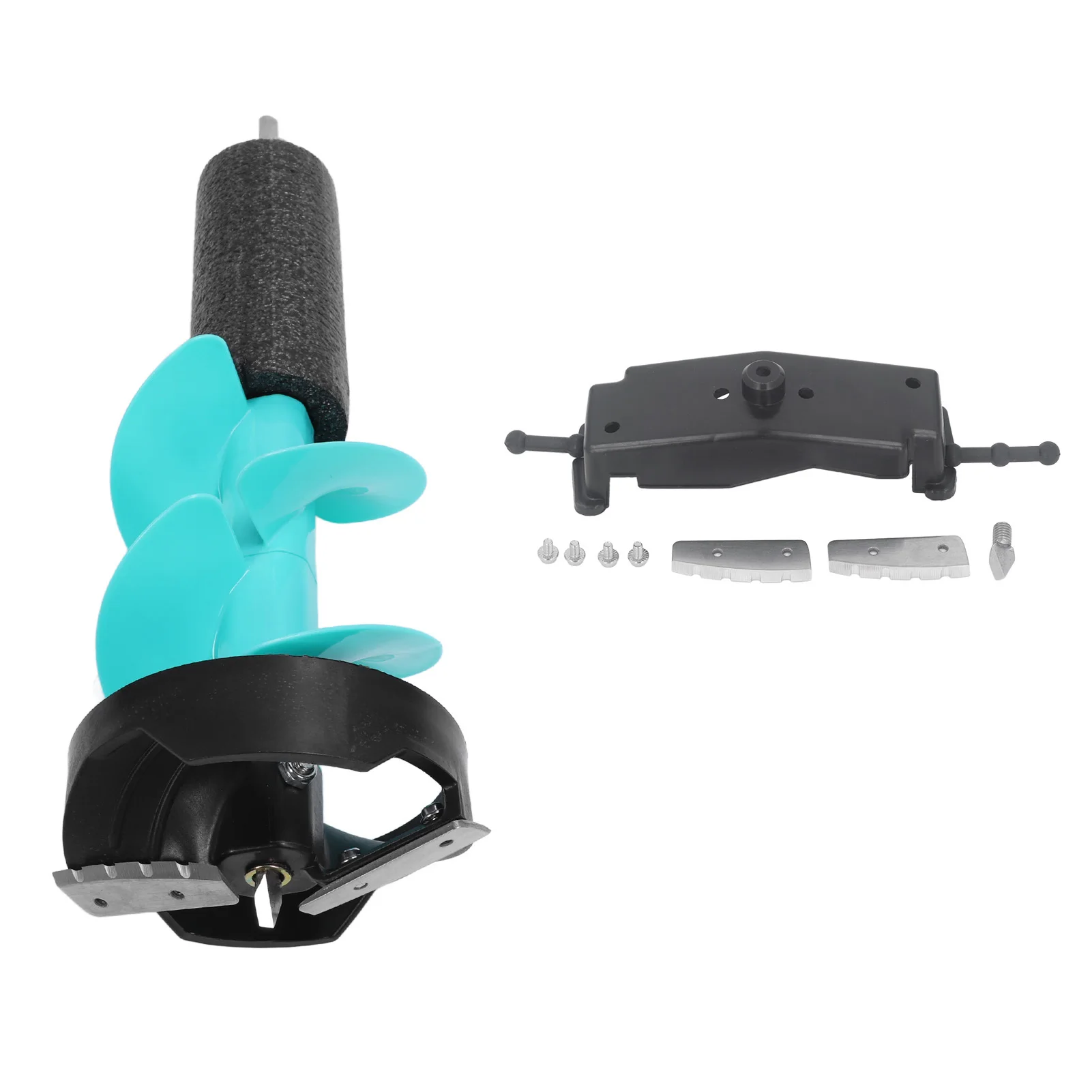 6in-electric-ice-auger-kit-incisive-blades-impact-resistant-ice-drill-auger-with-positioner-for-fishing-emergency