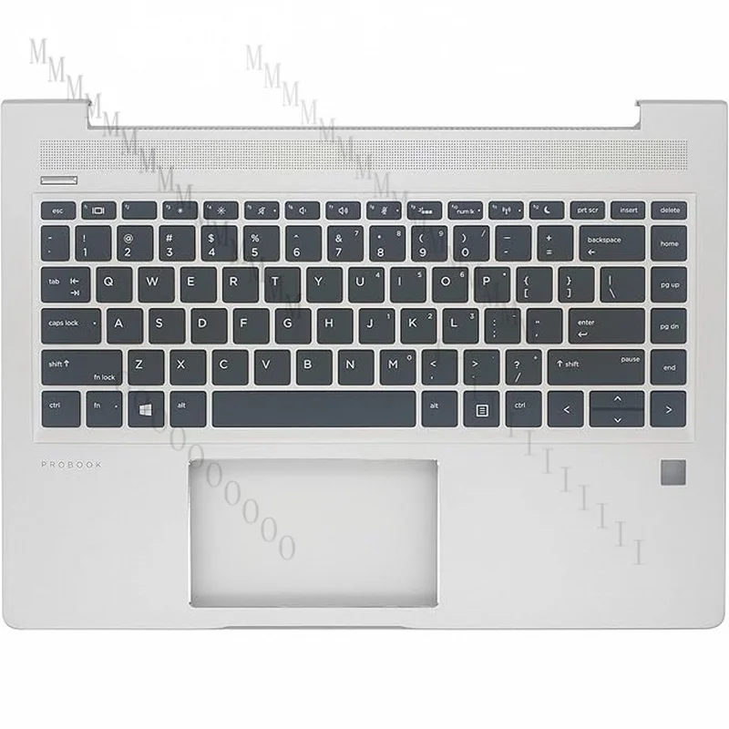 G... New L65224-001 For HP ProBook 440 G7 Palmrest Case w/ Backlit Keyboard Silver