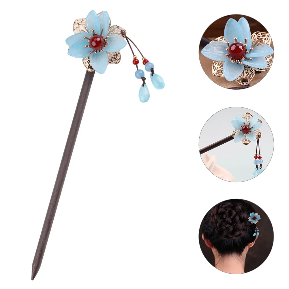 

Retro Step Hairpin Attractive Women Accessories Hanfu Classic Ladies Chignon Clips Sticks for Buns Metal Chinese Noble