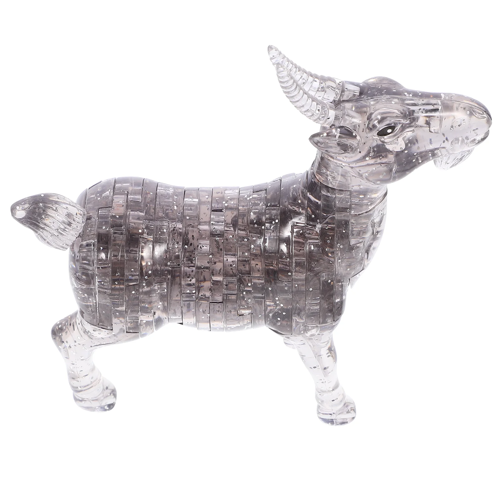 Fun -dimensional Crystal Puzzle Childrens Toys Goat Decoration Desktop Ornament