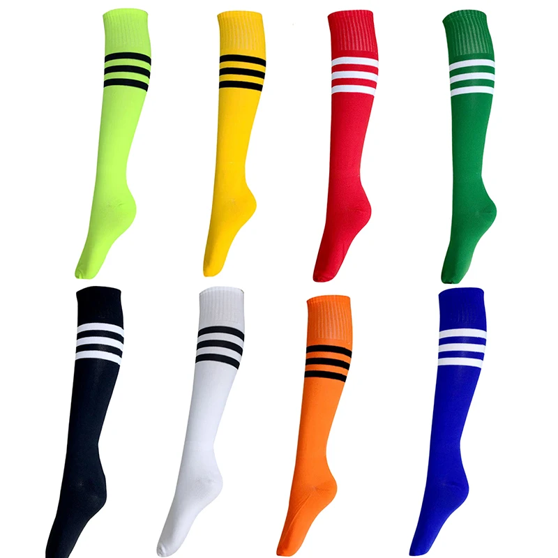 Football Socks High Quality Long Tube Knee Cotton Legging Stockings Soccer Baseball Running Sport Adults Socks