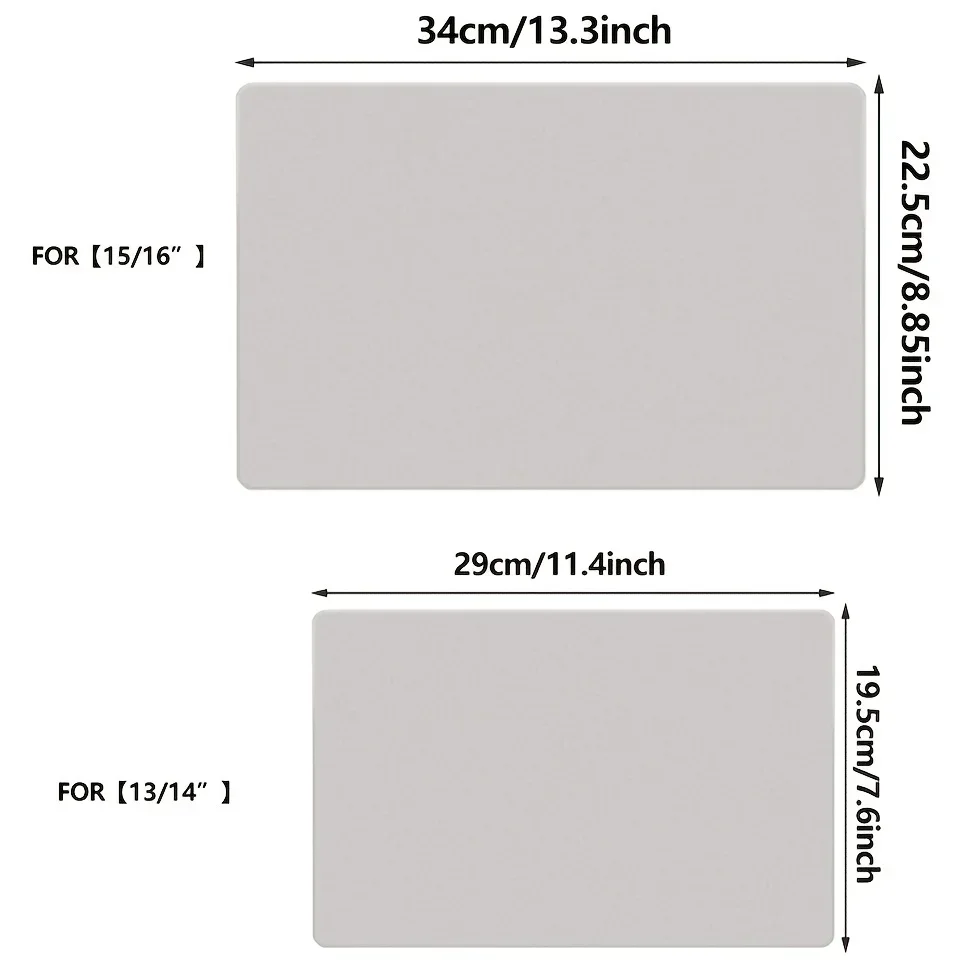 Ultra-Soft Microfiber Cleaning Cloths 40.64cm, 38.1cm, 35.56cm, - Screen & Keyboard Protector for MacBook, Air, Multi Ti Sizes image 6