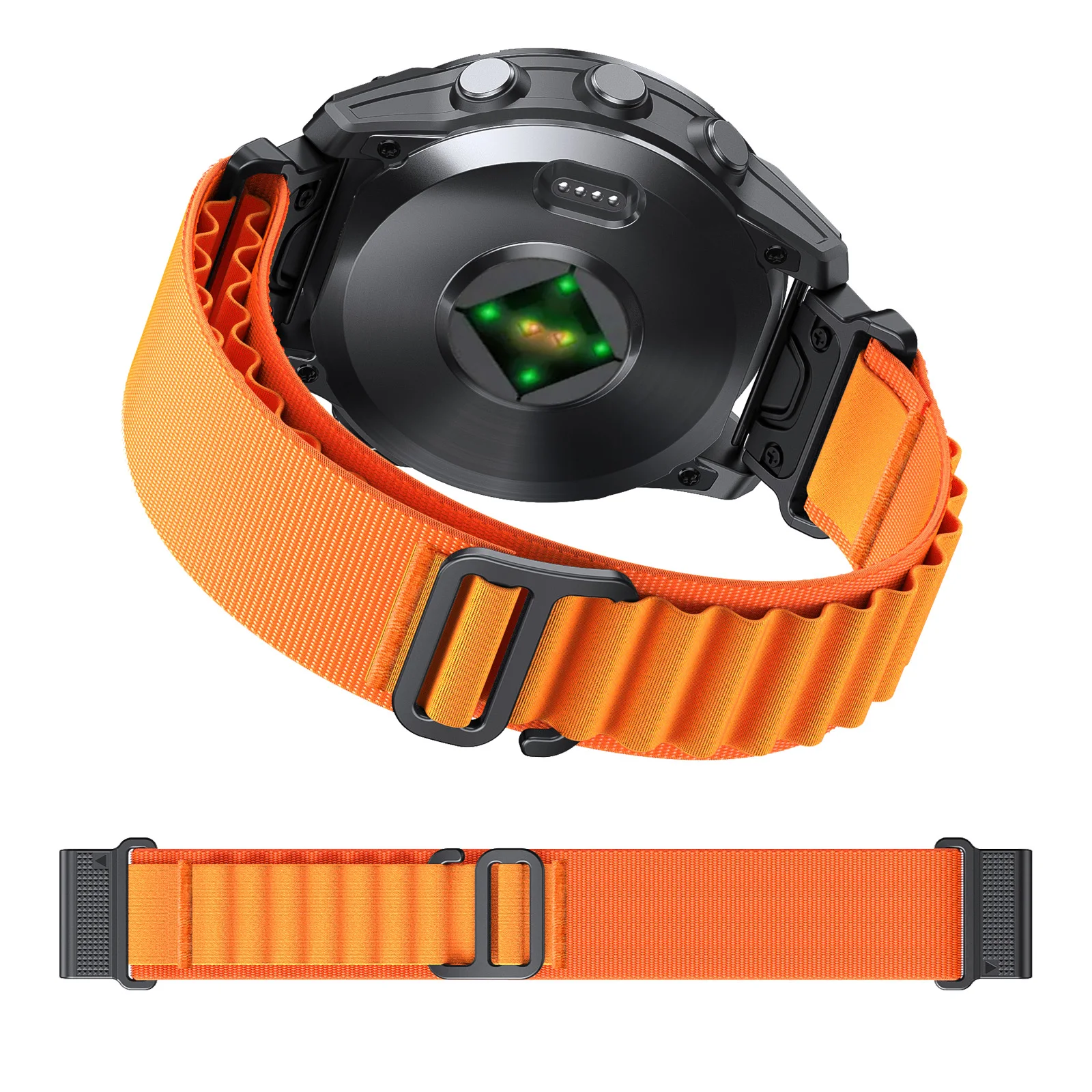 Quick Fit 22mm 26mm Nylon Strap for Garmin Fenix 8 7X 7 Pro Fenix 6X 6 5X 5Plus Tactix 7 Forerunner 965 955 Enduro 2 Loop Band