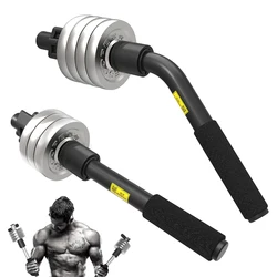 Fitness Gym Arm Strength Trainer Forearm Muscle Power Home Workout Bicep Triceps Power Blaster Dumbbell Bar Hand Grips Equipment