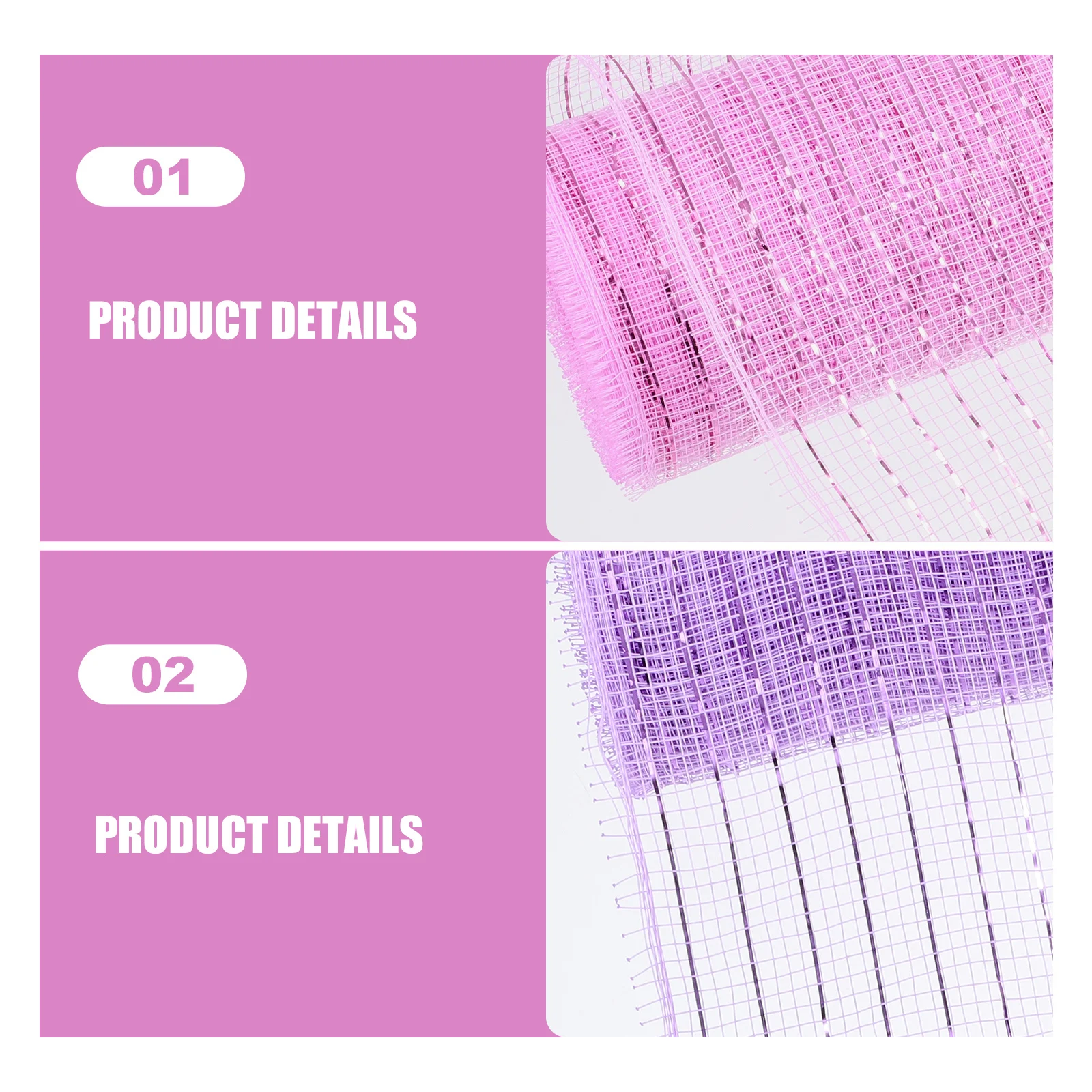 

Christmas Wreath Decorations PP Mesh Ribbon 4 Rolls Diy Wreath Mesh Ribbon Holiday Craft Bow Gift Basket Polyethylene