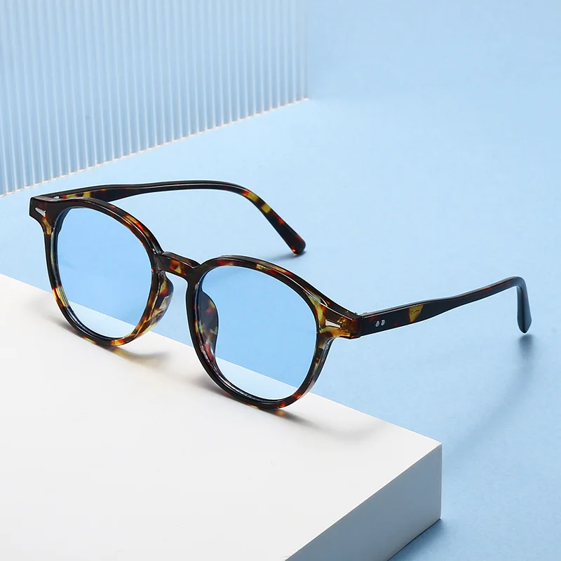 Mode Vintage Runde Sonnenbrille Mann Frauen Angeln Fahren Luxus Sonnenbrille Anti-Glare Retro Strand Shades UV400 Brillen – Detail 2