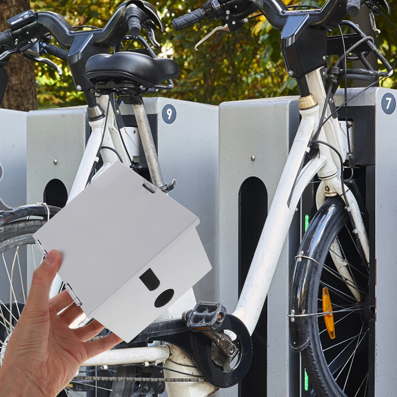 

Anti Theft Socket Box Waterproof Metal Electrical Enclosure Outdoor Protective Outlet Box For Ev Compatible With Various