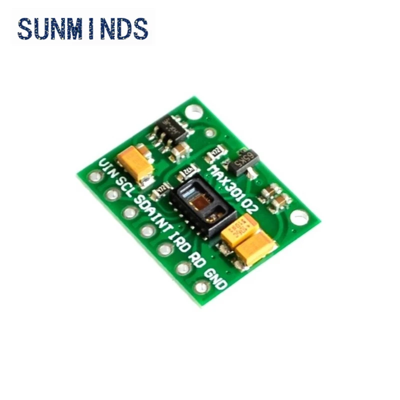 Low Power MAX30102 Heart Rate Oxygen Pulse Breakout for Arduino Replace MAx30100