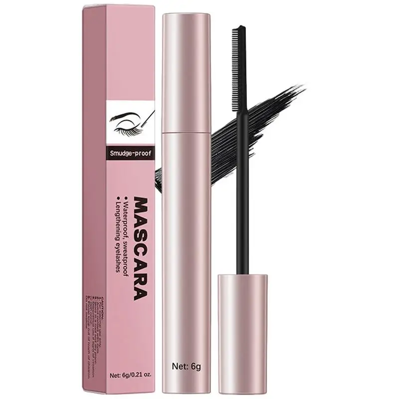 Mascara volume waterproof pour femme, extension de cils noirs, brosse pour les yeux, maquillage cosmétique