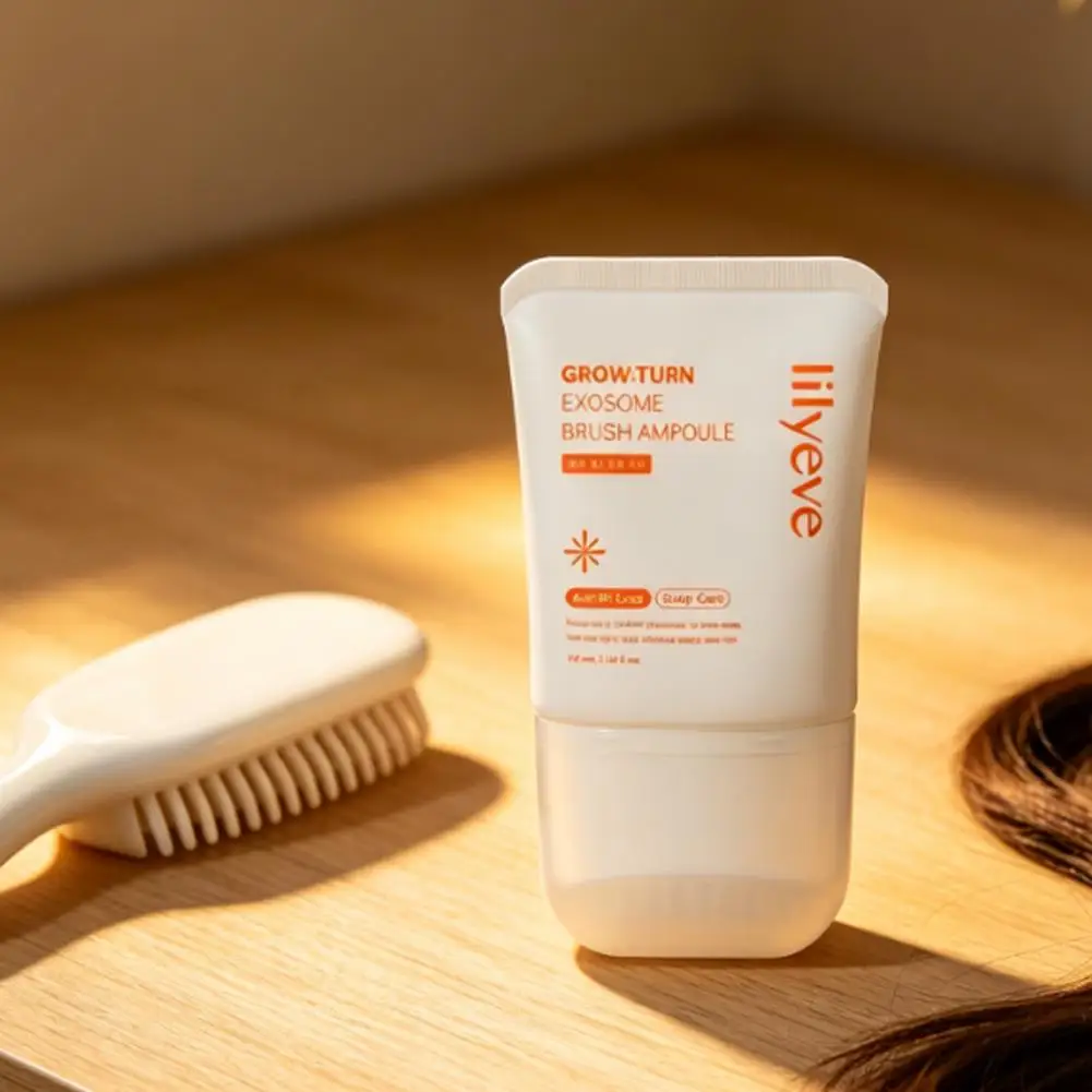 

Korean Hair Care Hair Serum With Built-In Brush Strengthen Hair Roots Improve Scalp Environment Nourishing Repair Essence