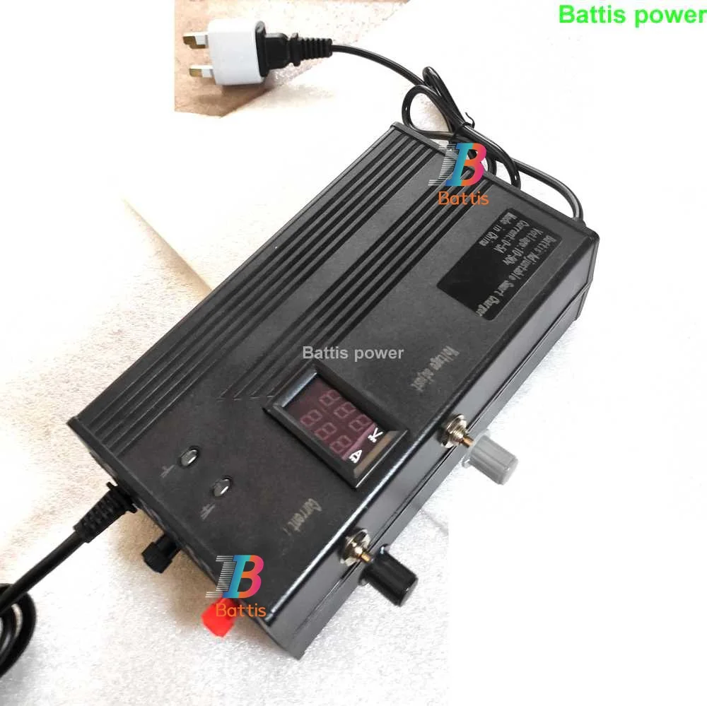 Adjust 10-90v 0-5A 48v 36V 42v 60v 72v 5A 37.8v 29.2v 25.2v 16.8v 12v 14.6v charger for LTO Lithium lifepo4 battery pack CC CV