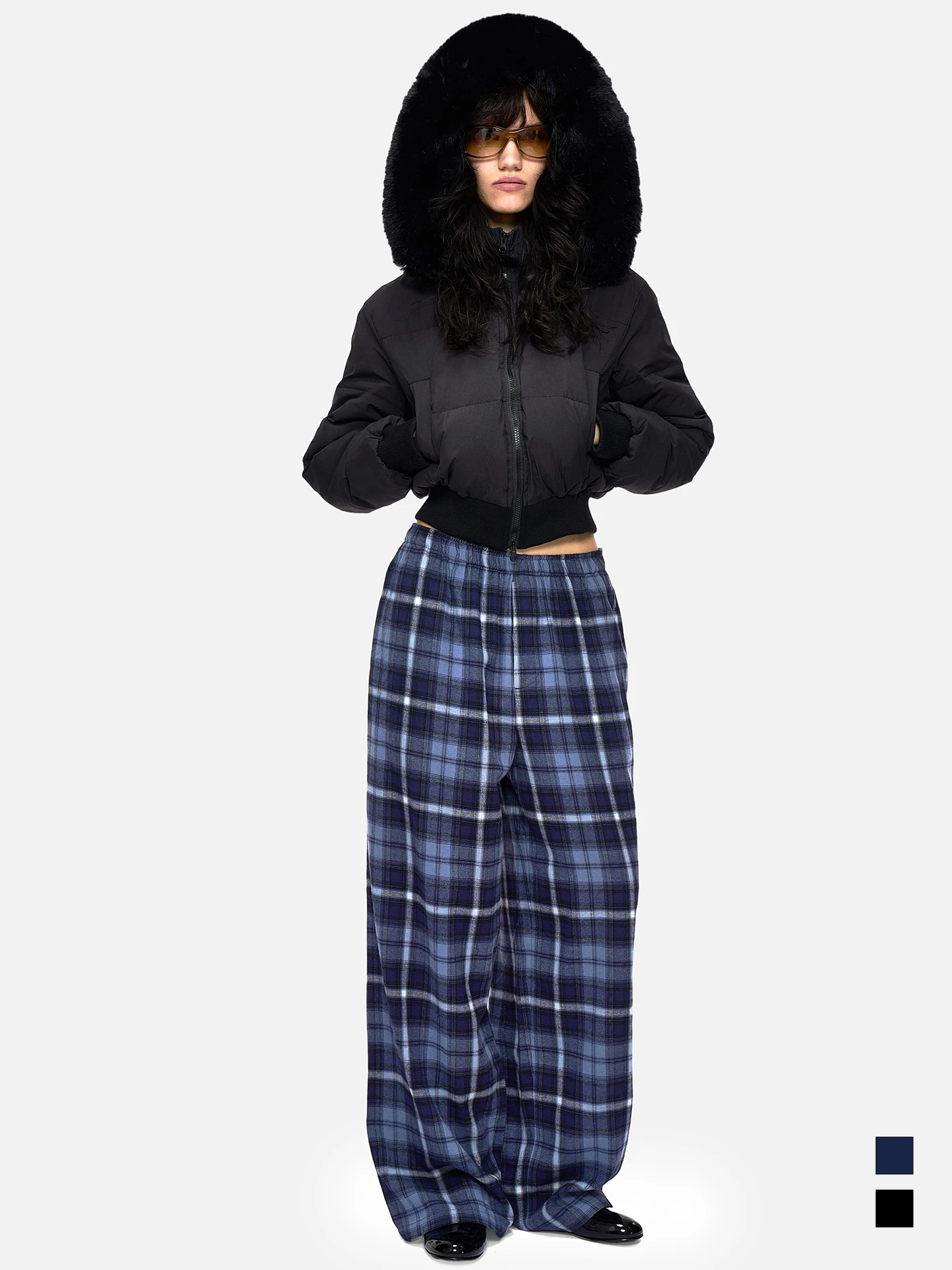 

American Retro Hooded Fur Collar ort Cotton Jaet Women's Autumn Winter New Sle Casual Chic Thiened Long Sve Zipper