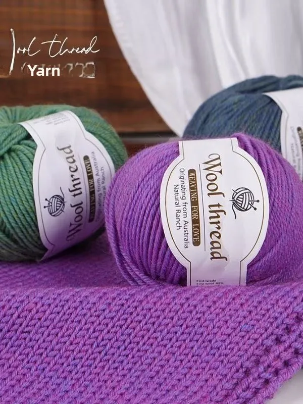 

Cloud Dance 50g Medium Wool Yarn for Handmade Sweater Knitting DIY Wool Ball from Baoding Hebei China Home Textile Sewing