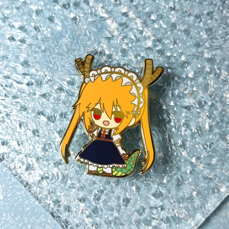 Cute Anime Maid Hard Enamel Pin