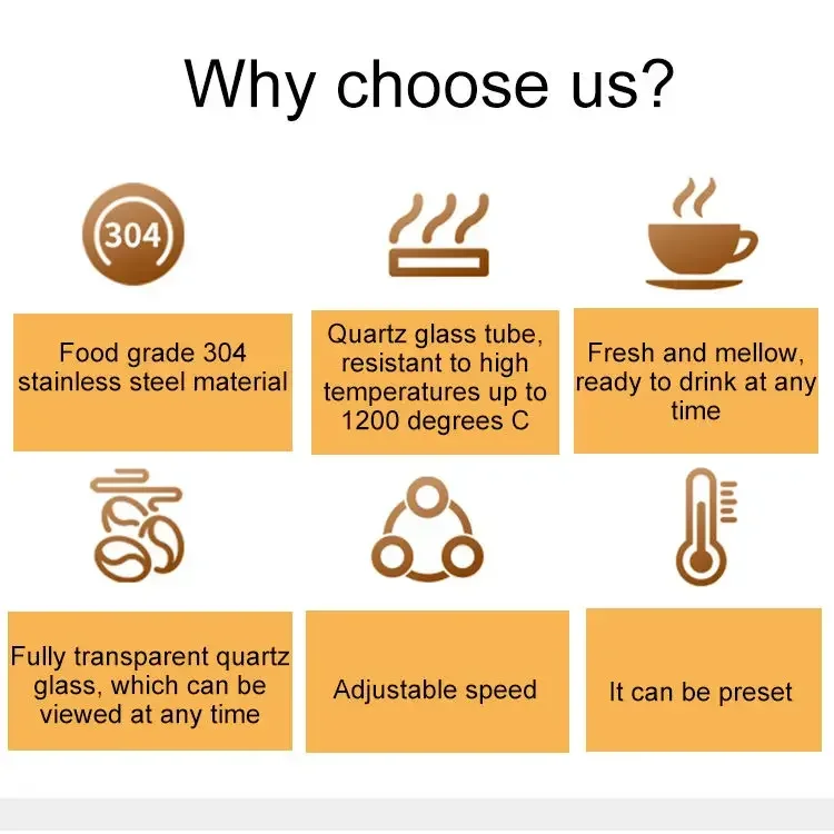 Electric Small Home Coffee Roaster Coffee Roasting Machine